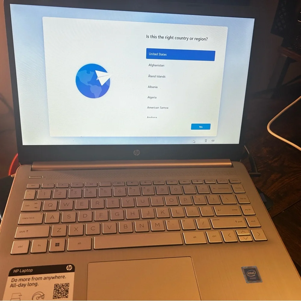 HP Gold Laptop Sleek Design Powerful Performance